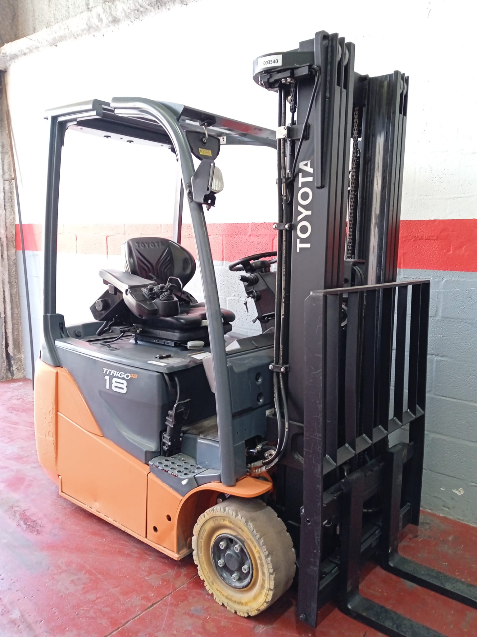TOYOTA 8FBEK18T - Imagen 10