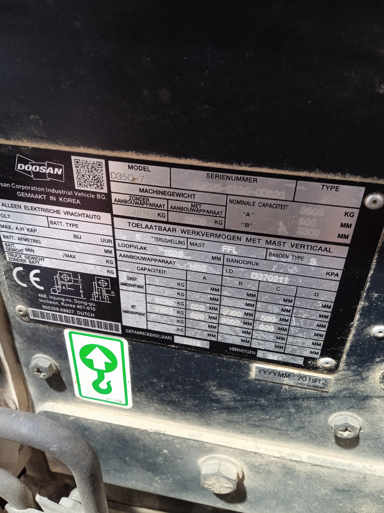 DOOSAN P35C-7 - Imagen 6